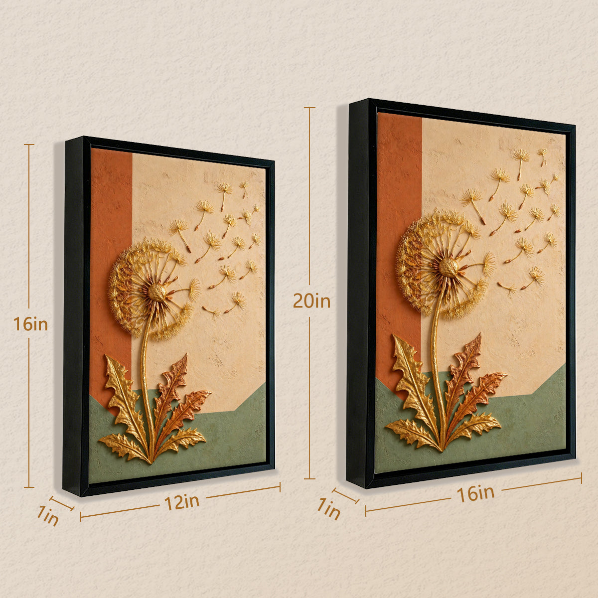 Modern Dandelion Wall Art Print, Abstract Design, High-Quality Matte Finish, Perfect for Home Decor in California