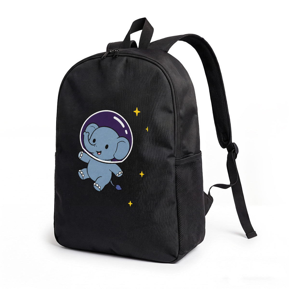 Space Elephant Backpack for Kids & Teens - Durable High-Density Weave, Perfect for Campus & Commute