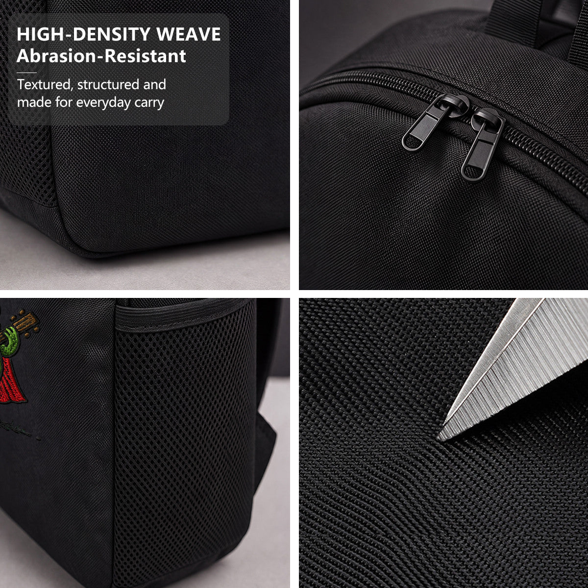 Frog Prince Mandolin Backpack - Durable High-Density Weave, Campus & Commute Ready