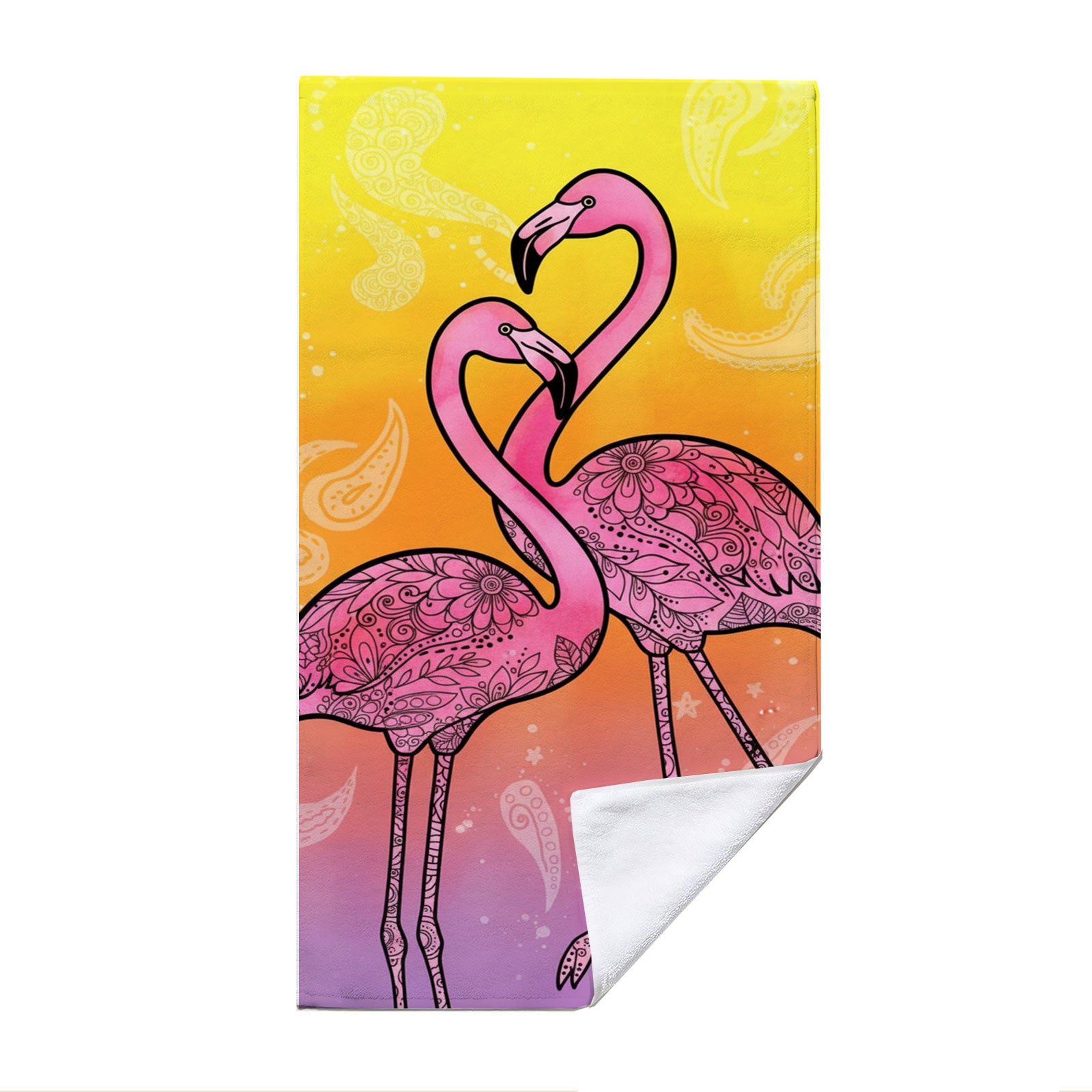 Mandala Animal Beach Towel Boho Watercolor Quick Dry Summer Vacation Gift