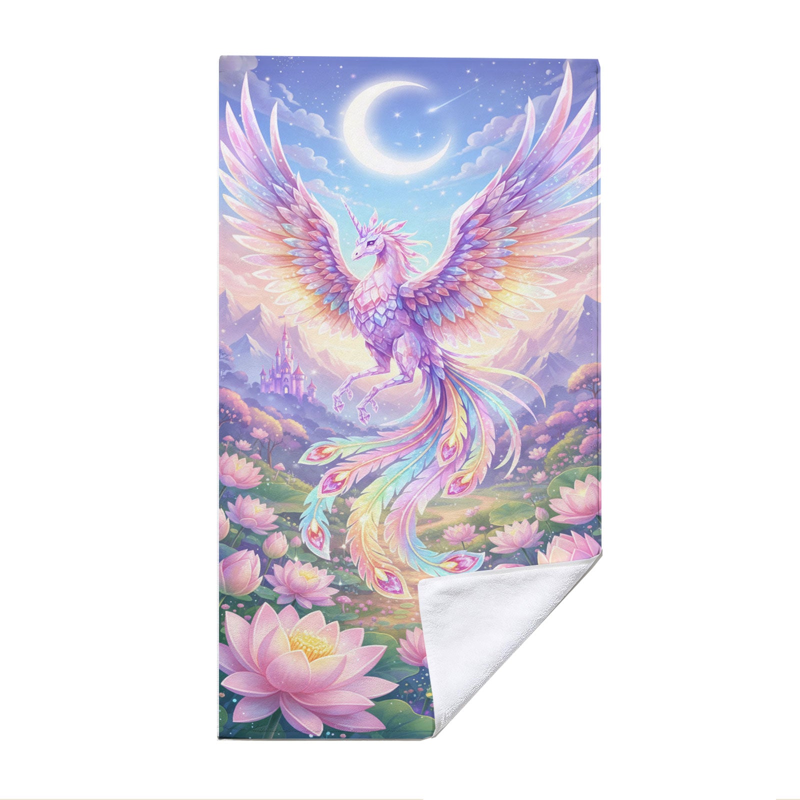 Dreamy Magic Beach Towel Fairy Tale Soft Quick Dry Summer Vacation Gift