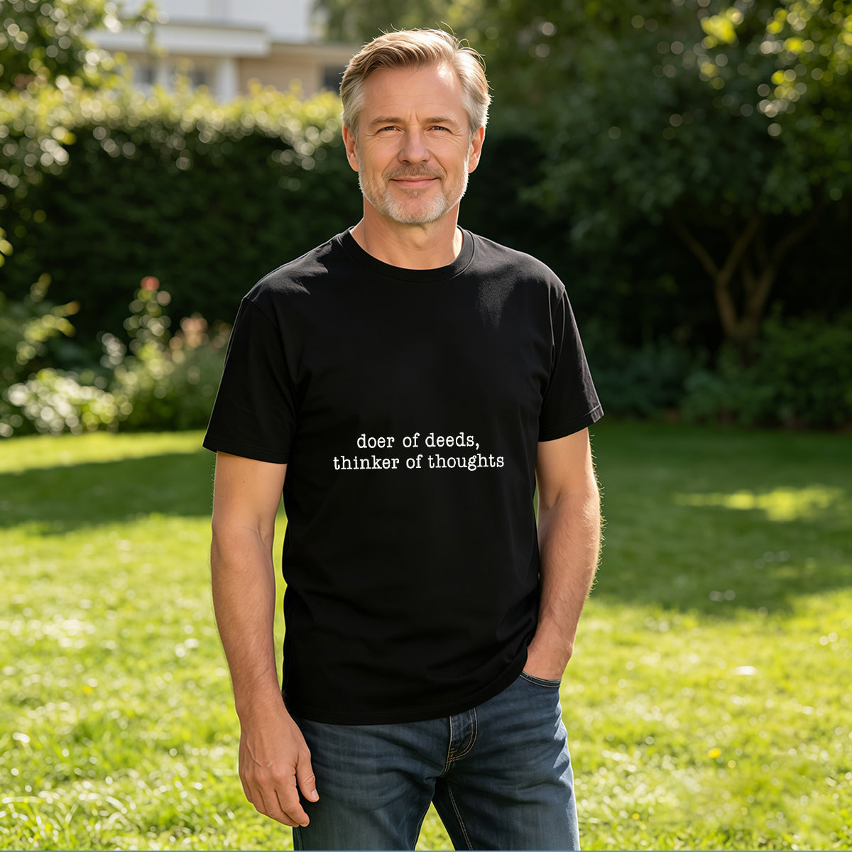 Men's Premium Cotton Sarcastic Slogan Graphic T-Shirt for Casual Daily Wear