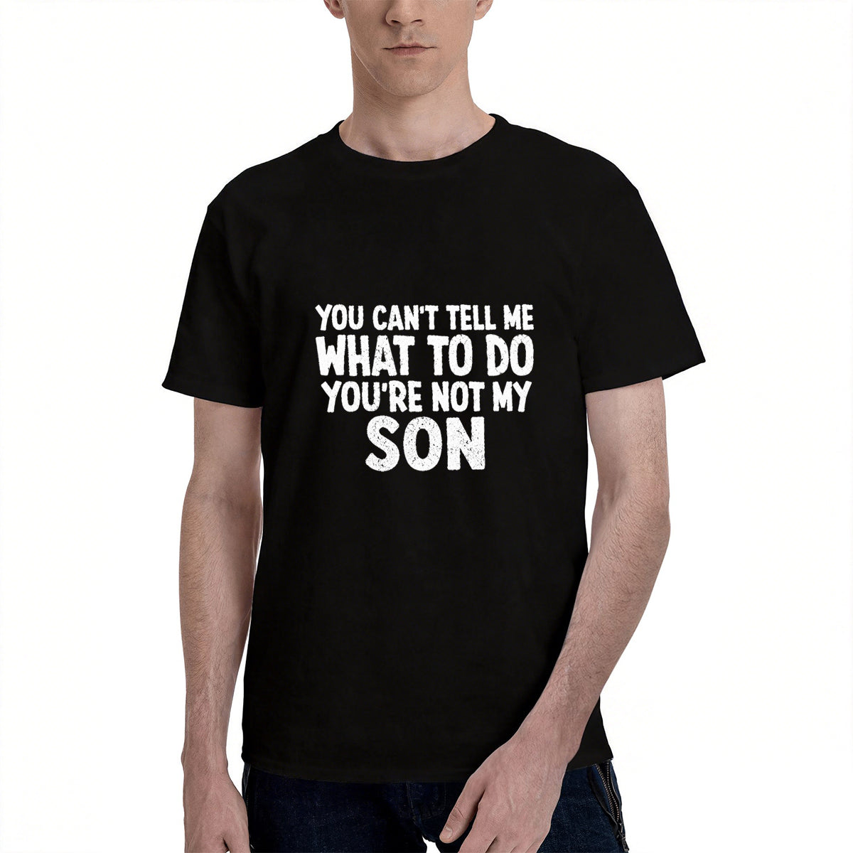 Men's Premium Cotton Sarcastic Grandfather Quote Graphic T-Shirt Casual Daily Wear