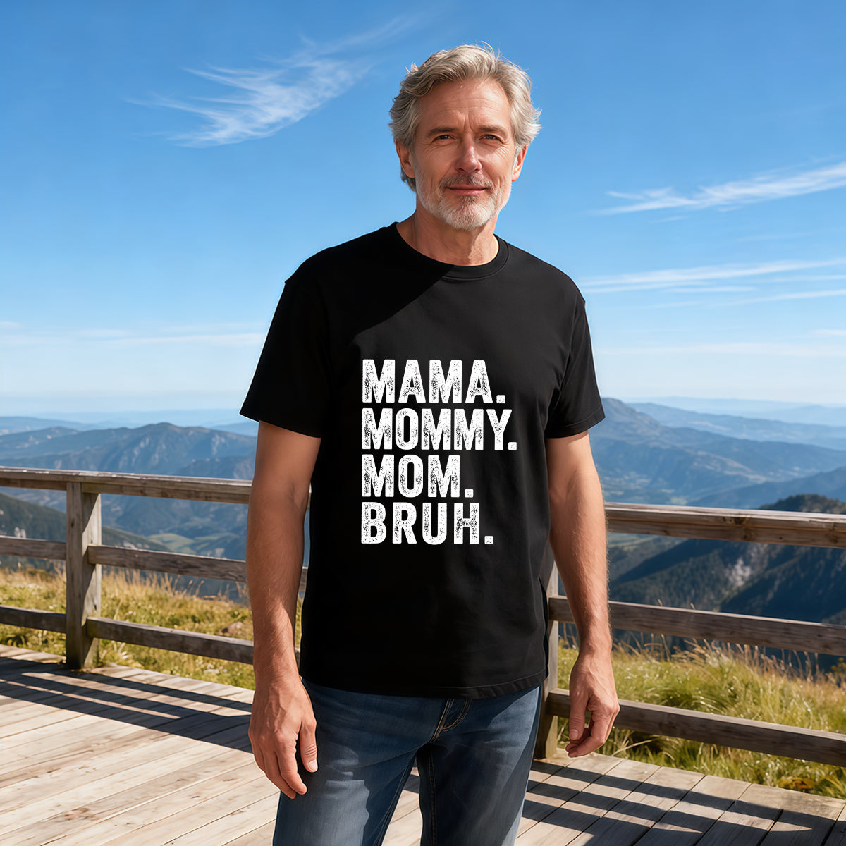 Men's Premium Cotton Director of Chaos Slogan Black Graphic T-Shirt for Daily Casual Wear