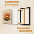 Elegant Golden Deer Wall Art, Modern Nordic Style, 3D Relief Design, Perfect Home Decor for Living Room or Bedroom