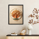 Elegant Tree of Life Wall Art Sculpture, Modern Decor with Gold Accents, Perfect for Home or Office