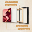 Abstract Wine Decanter Wall Art Print, Modern Home Decor, High-Quality Matte Finish, Perfect for Living Room or Kitchen