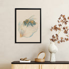 Framed Bee on Flower Art Print, Realistic Style, High-Quality Giclee, Perfect for Home Decor in Any Room