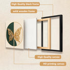 Modern Butterfly Wall Art, Elegant Gold Crystal Design, Perfect Home Decor for Living Room or Bedroom