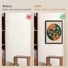 Modern Golden Fish Artwork, Circular Design, Premium Framed Painting for Home Decor, Perfect Gift