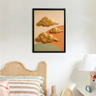 Modern Cloud Wall Art Sculpture, Gold Accents, Elegant Home Decor for Living Room or Bedroom