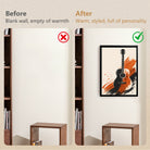Framed Acoustic Guitar Art Print, Modern Abstract Design, High-Quality Matte Finish, Perfect Home Decor for Any Room