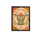 Framed Sloth Yoga Art Print, Boho Style, High-Quality Giclee, Perfect for Home Decor in Any Room