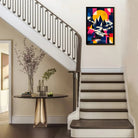 Framed Abstract Mountain Canvas Art Print, High Quality HD Printing, Perfect for Home Decor in Any Room