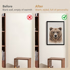 Framed Art Print of a Bear Wearing Glasses, Modern Wildlife Portrait, High-Quality Matte Finish, Perfect Home Decor for Any Room