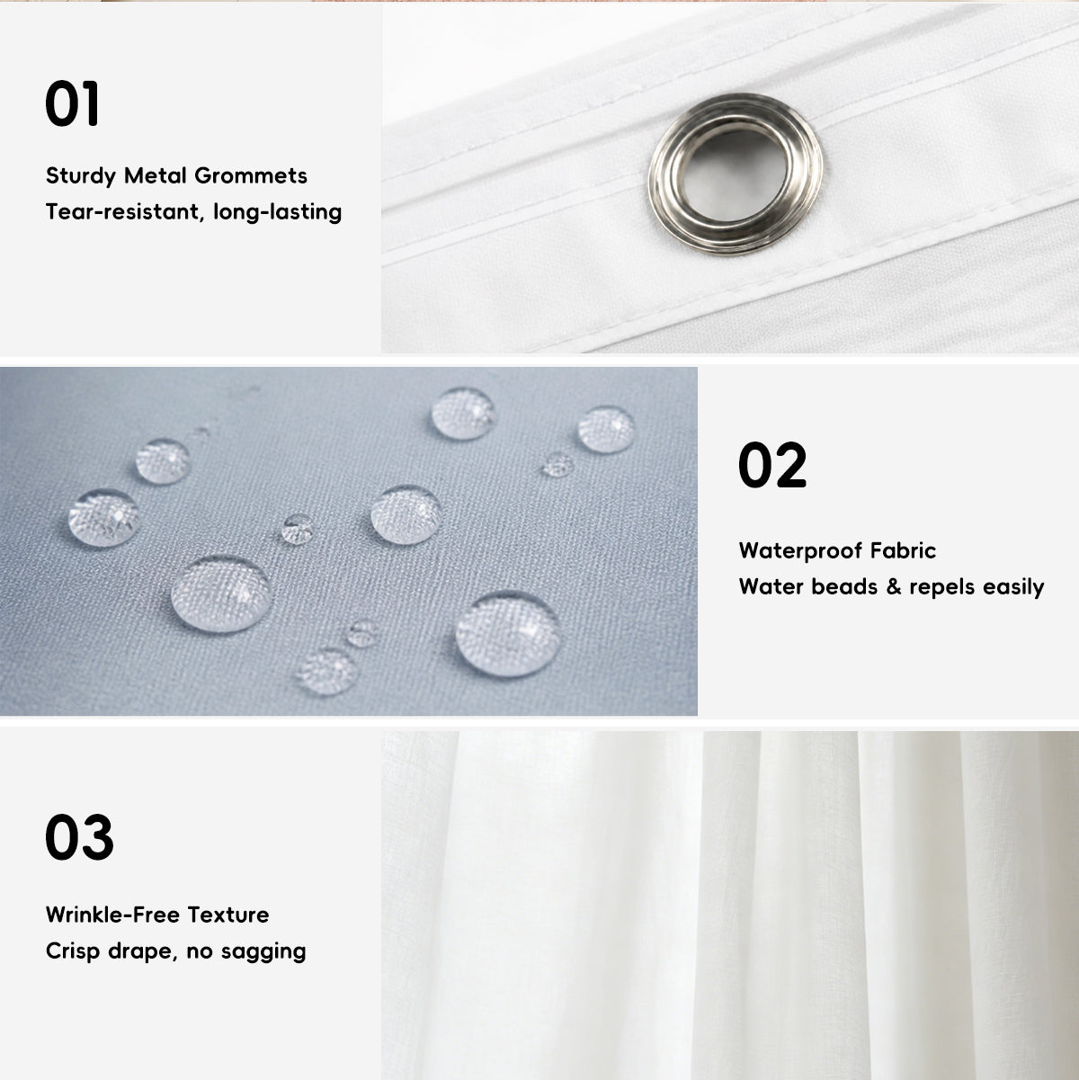 Funny Seagull with Gun Shower Curtain Waterproof Bathroom Decor, Give Me Fries Design