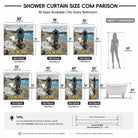 Funny Seagull with Gun Shower Curtain Waterproof Bathroom Decor, Give Me Fries Design