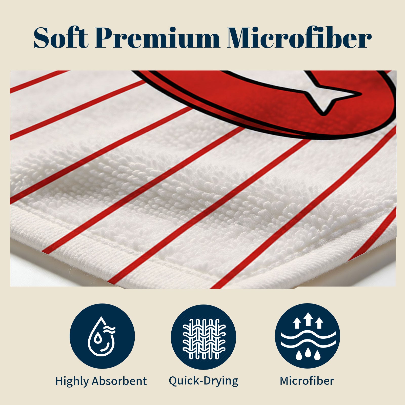Beach Towel with Cat and Fish Design, Microfiber Material, Perfect for Summer Days in California