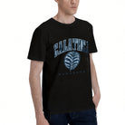Men's Calathea Gardener T-Shirt, Soft Cotton Graphic Tee for Plant Enthusiasts, Perfect Gift for Garden Lovers in California