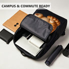 Funny Cat Pizza Slice Backpack - Durable High-Density Weave, Perfect for Campus & Commute