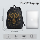 Phoenix Sky Pattern Backpack, High-Density Weave, Campus & Commute Ready, Durable and Stylish