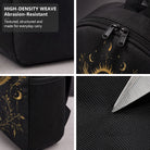 Phoenix Sky Pattern Backpack, High-Density Weave, Campus & Commute Ready, Durable and Stylish