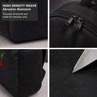 Frog Prince Mandolin Backpack - Durable High-Density Weave, Campus & Commute Ready