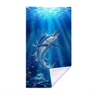 Realistic Ocean Beach Towel Deep Sea Life Quick Dry Microfiber Summer Gift