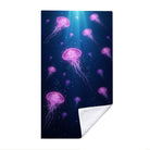 Realistic Ocean Beach Towel Deep Sea Life Quick Dry Microfiber Summer Gift