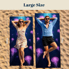 Realistic Ocean Beach Towel Deep Sea Life Quick Dry Microfiber Summer Gift