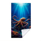 Realistic Ocean Beach Towel Deep Sea Life Quick Dry Microfiber Summer Gift