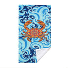 Boho Swirl Ocean Life Beach Towel Quick Dry Microfiber Summer Vacation Gift
