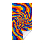 Abstract Psychedelic Beach Towel Quick Dry Microfiber Summer Vacation Gift