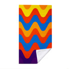 Abstract Psychedelic Beach Towel Quick Dry Microfiber Summer Vacation Gift