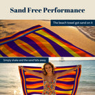 Abstract Psychedelic Beach Towel Quick Dry Microfiber Summer Vacation Gift