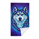 Colorful Pop Art Dog Beach Towel Quick Dry Microfiber Summer Pet Lover Gift