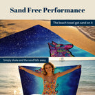 Colorful Pop Art Dog Beach Towel Quick Dry Microfiber Summer Pet Lover Gift