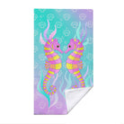 Glitter Mermaid Ocean Beach Towel Quick Dry Microfiber Summer Vacation Gift