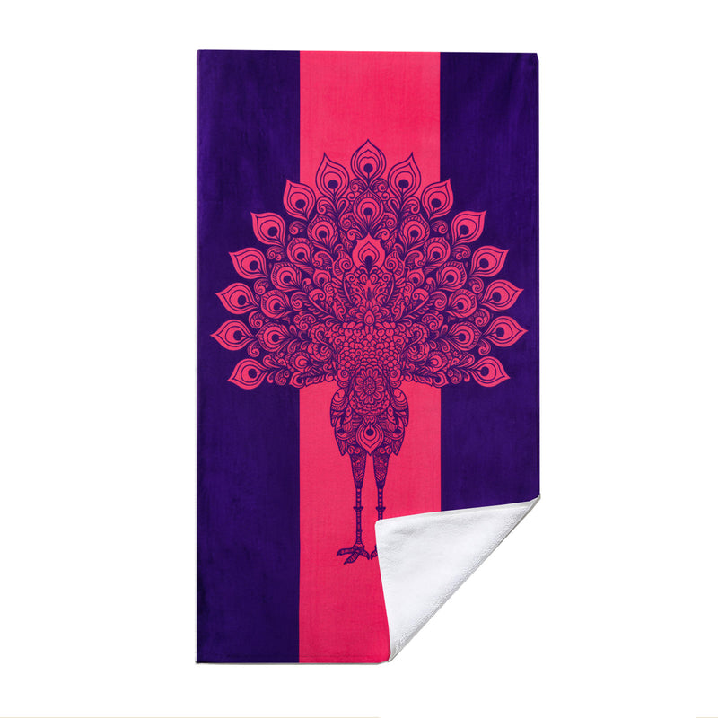Boho Mandala Beach Towel Quick Dry Microfiber Summer Vacation Gift