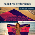 Boho Mandala Beach Towel Quick Dry Microfiber Summer Vacation Gift