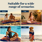 Mandala Marine Life Beach Towel Quick Dry Microfiber Summer Vacation Gift