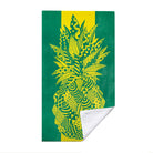 Tropical Geometric Beach Towel Quick Dry Microfiber Summer Vacation Gift