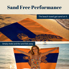 Mandala Sea Life Beach Towel Quick Dry Microfiber Summer Vacation Gift
