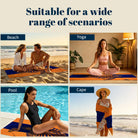 Mandala Sea Life Beach Towel Quick Dry Microfiber Summer Vacation Gift