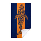 Mandala Sea Life Beach Towel Quick Dry Microfiber Summer Vacation Gift
