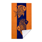 Mandala Sea Life Beach Towel Quick Dry Microfiber Summer Vacation Gift
