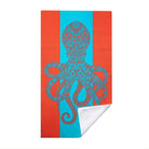 Marine Mandala Beach Towel Quick Dry Microfiber Summer Vacation Gift