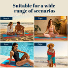 Marine Mandala Beach Towel Quick Dry Microfiber Summer Vacation Gift