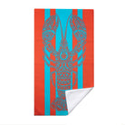 Marine Mandala Beach Towel Quick Dry Microfiber Summer Vacation Gift