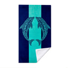 Mandala Ocean Beach Towel Quick Dry Microfiber Summer Vacation Gift